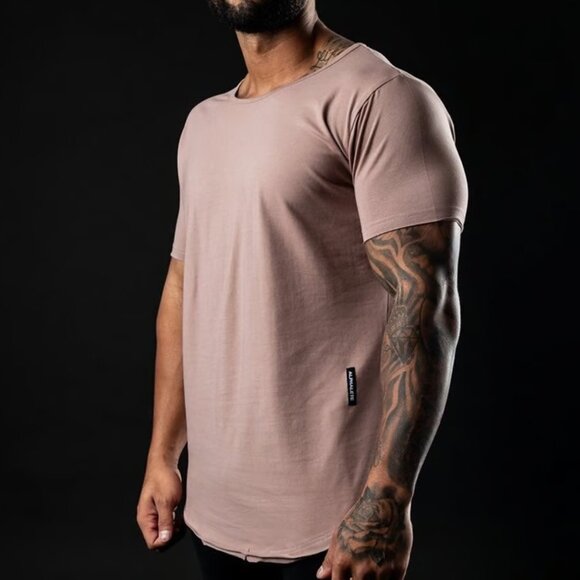 Alphalete Scoop Neck Tee - Anchor - Picture 1 of 3